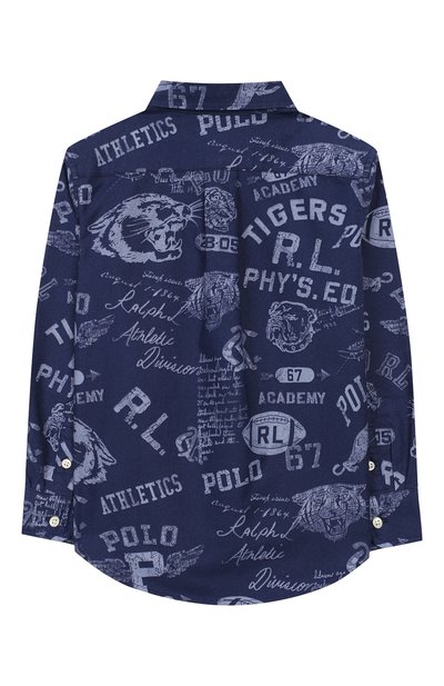 Хлопковая рубашка RALPH LAUREN, арт. 323785805, фото 2