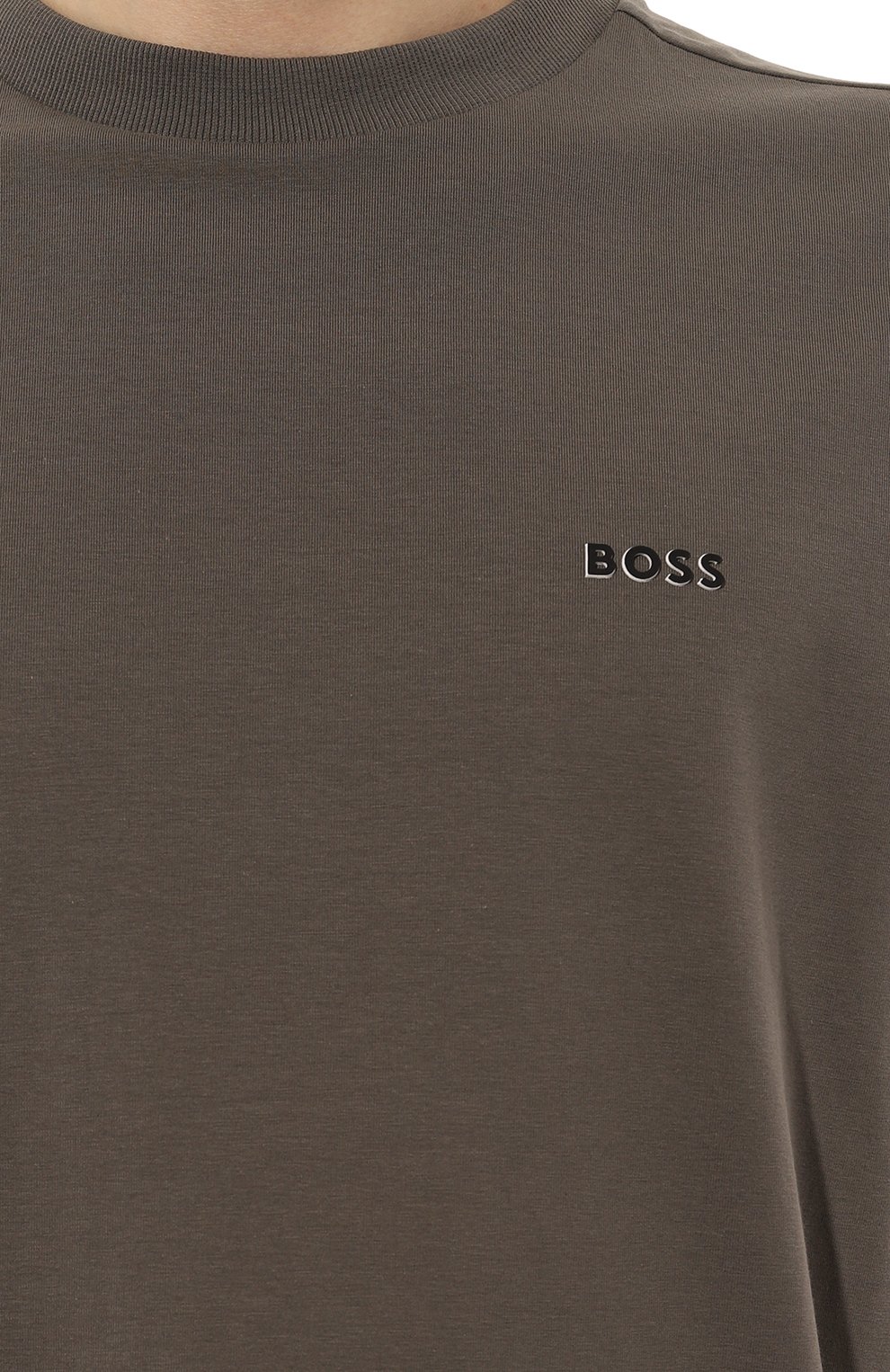 Хлопковая футболка BOSS GREEN, арт. 50506373, фото 5