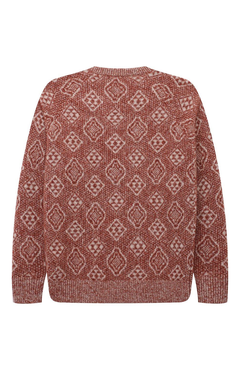 Свитер из шерсти и хлопка BRUNELLO CUCINELLI, арт. BS0M74200C, фото 2