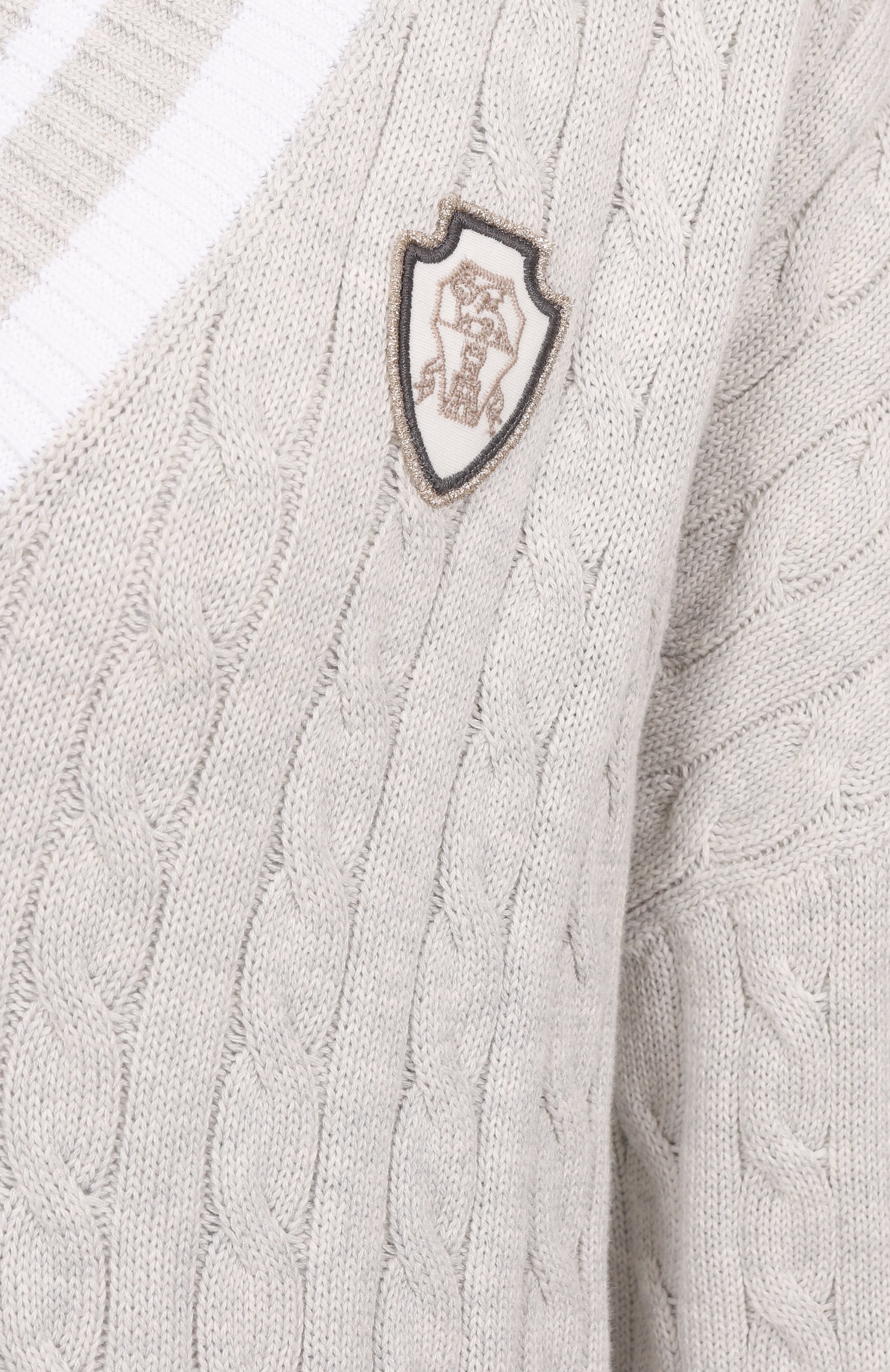 Хлопковый свитер BRUNELLO CUCINELLI, арт. M19756512, фото 6