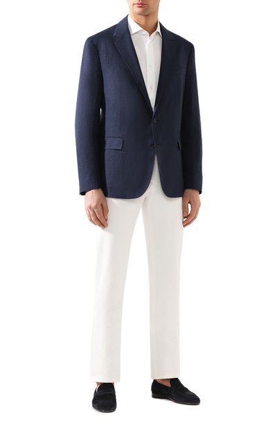 Льняной пиджак RALPH LAUREN, арт. 798800235, фото 2