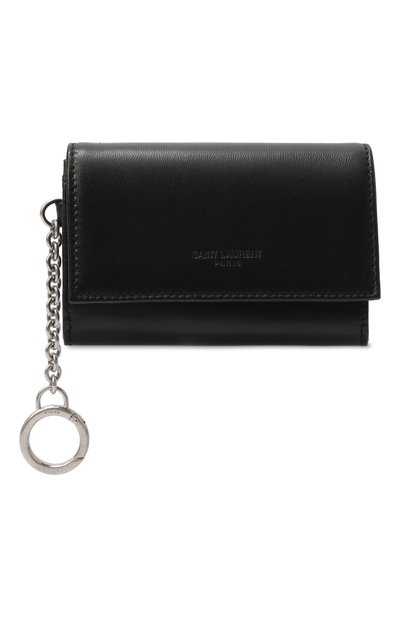Кожаный футляр для кредитных карт SAINT LAURENT, арт. 820408/1EL0E, фото 4