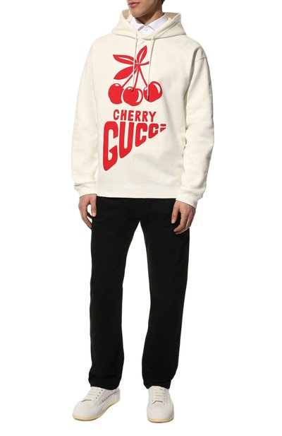 Хлопковое худи GUCCI, арт. 681220/XJD1C, фото 2