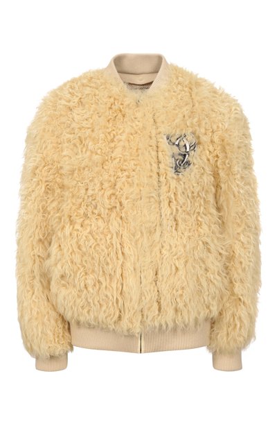 Женский бомбер из овчины VALENTINO, арт. 8B3NB06V/9VD