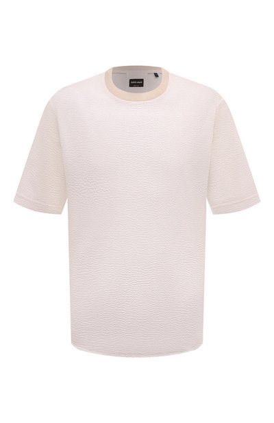 Мужская футболка из вискозы GIORGIO ARMANI, арт. GM000055/TE11186