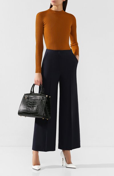 Сумка rl50 medium из кожи аллигатора RALPH LAUREN, арт. 435769042AMIS, фото 2