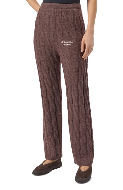 Брюки из кашемира и шерсти sporty & rich x le bristol paris SPORTY AND RICH, арт. PA041517619BR03, фото 3