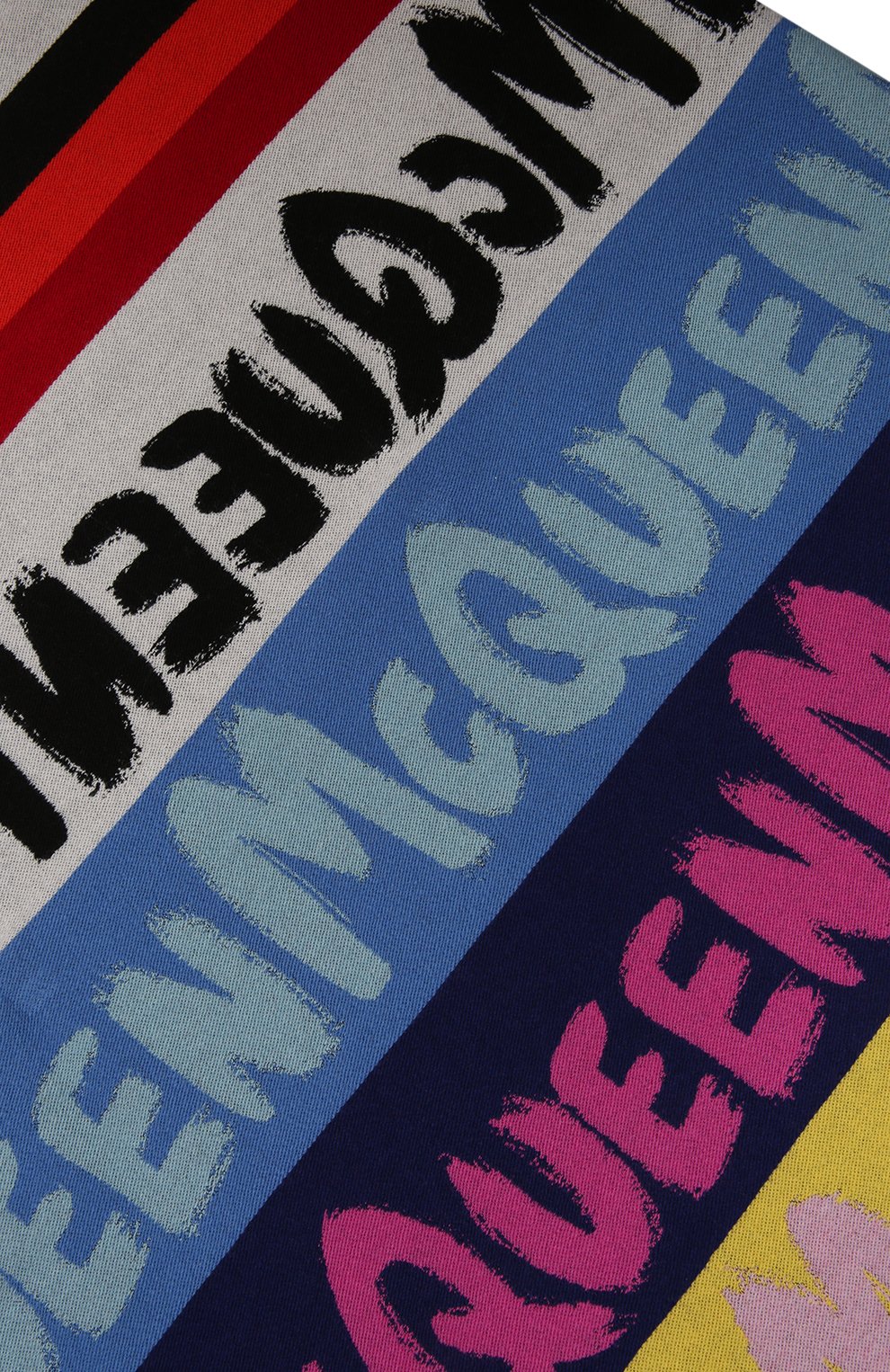 Палантин из шерсти и шелка ALEXANDER MCQUEEN, арт. 683935/3906Q, фото 5