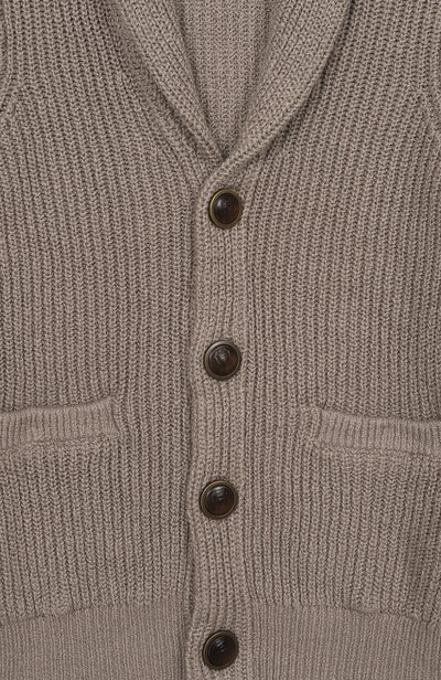 Хлопковый кардиган BRUNELLO CUCINELLI, арт. BNIM75206A, фото 3