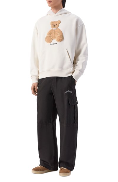 Хлопковые брюки-карго PALM ANGELS, арт. PMCF037S26FAB001, фото 2