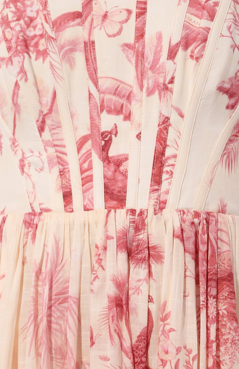 Хлопковое платье ZIMMERMANN, арт. 9928DSS243, фото 5