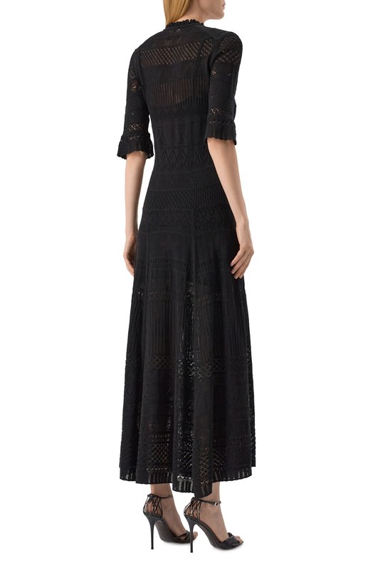 Хлопковое платье Zadig and Voltaire KWDR00169 Чёрный  KWDR00169 Фото 4