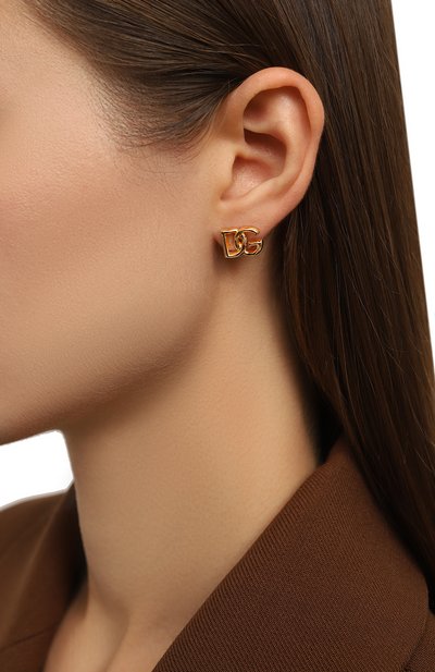 Серьги DOLCE & GABBANA, арт. WEP6L2 W1111/G0LD/M, фото 2