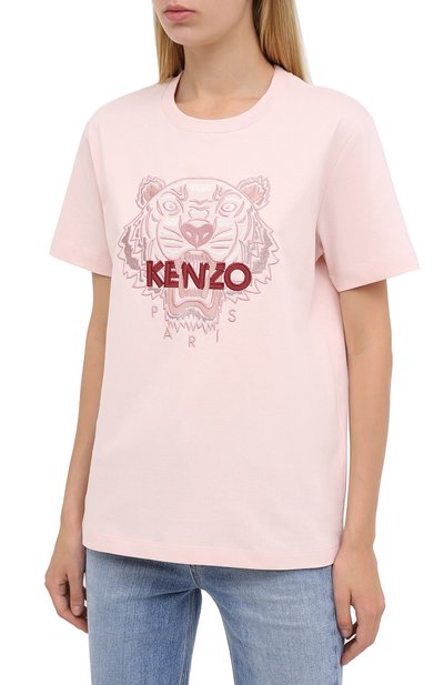 Хлопковая футболка KENZO, арт. FA62TS9124YE, фото 3
