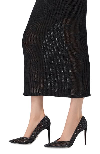 Текстильные туфли ginger 105 RENE CAOVILLA, арт. C11615-105/C001, фото 2