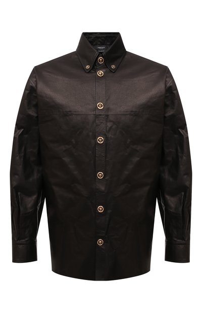 Кожаная рубашка VERSACE, арт. 1003457/1A02091, фото 1
