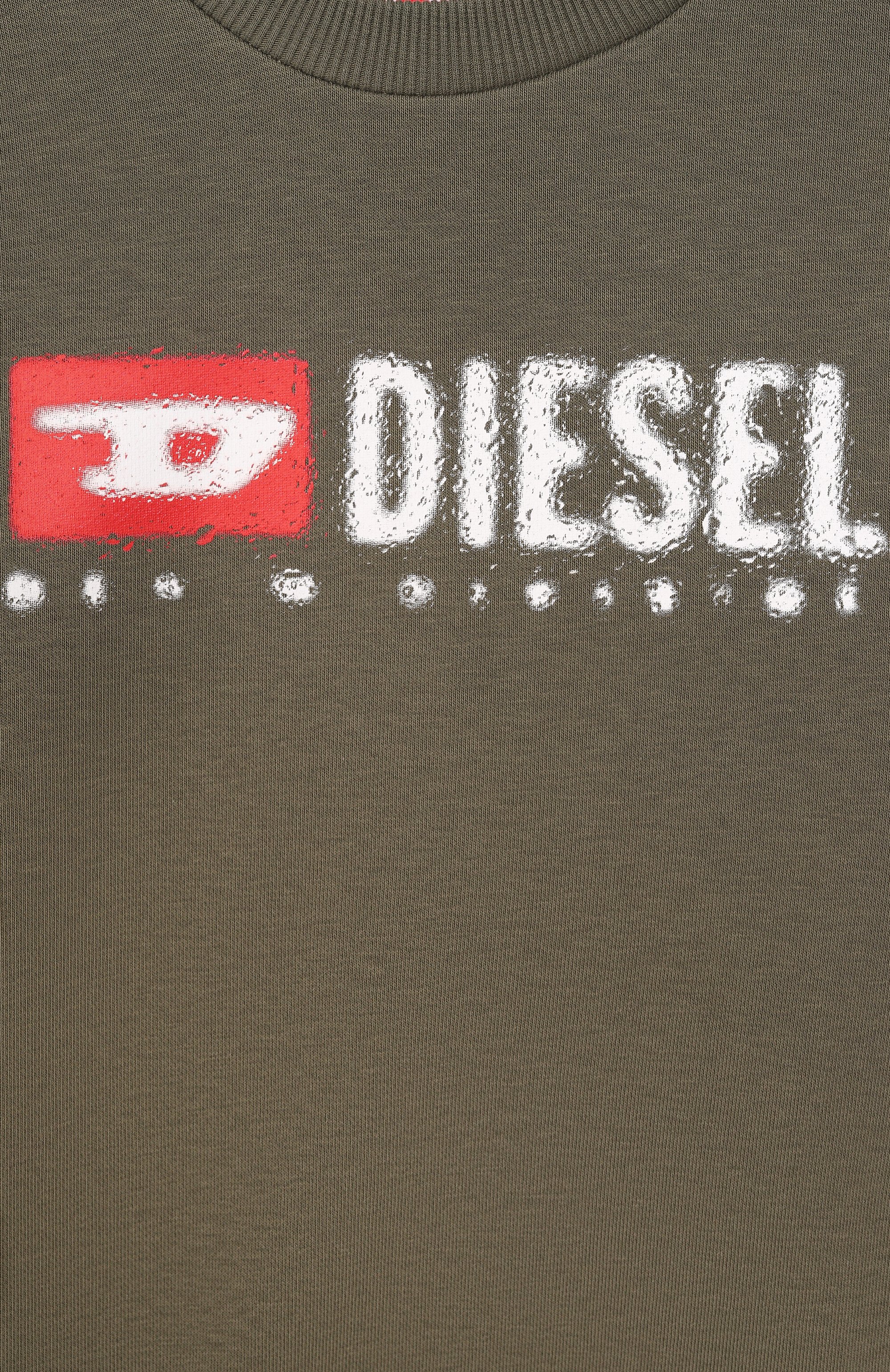 Хлопковый свитшот DIESEL, арт. J02483/KYAZ3, фото 3