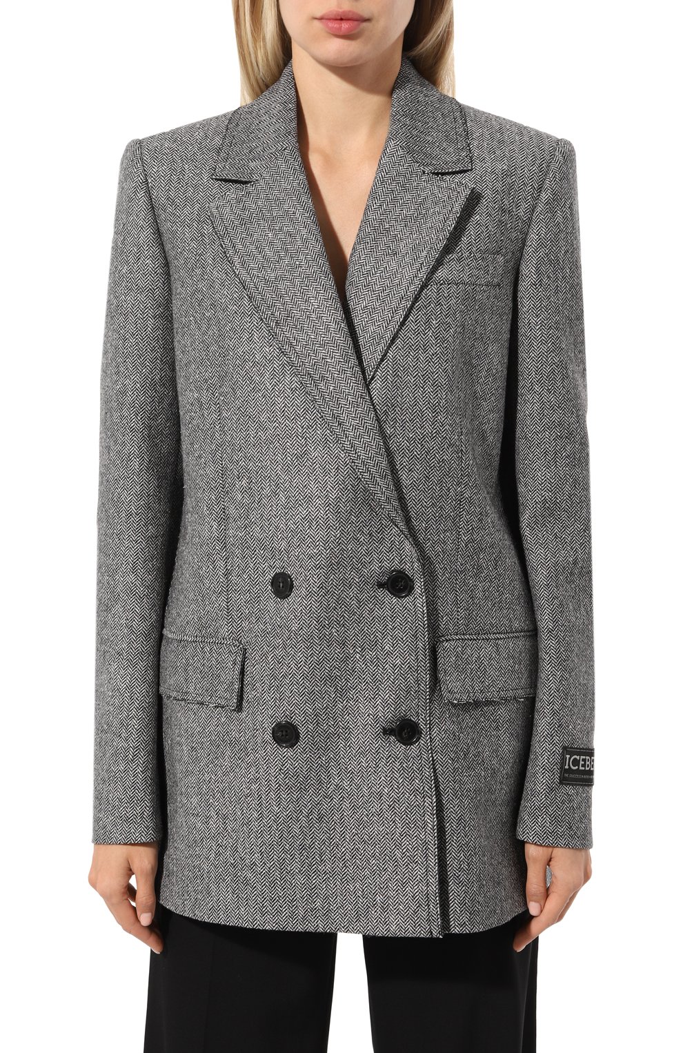 Жакет из шерсти и хлопка ICEBERG, арт. L011/3141, фото 3