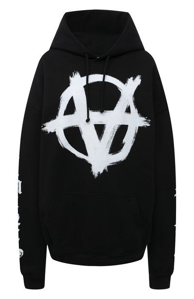 Женский хлопковое худи VETEMENTS, арт. UE51TR650B 1601/W