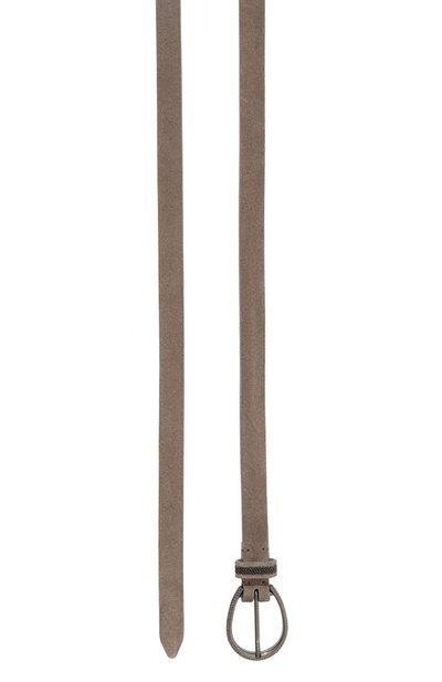 Замшевый ремень BRUNELLO CUCINELLI, арт. M0DELC140, фото 3