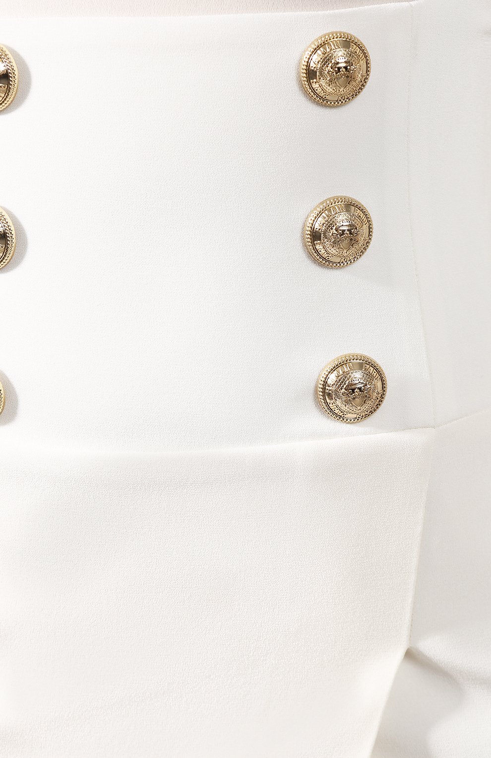 Юбка BALMAIN белого цвета по цене 94750 руб., арт. TF14027/V089, фото 5 Юбка BALMAIN, арт. TF14027/V089, фото 5