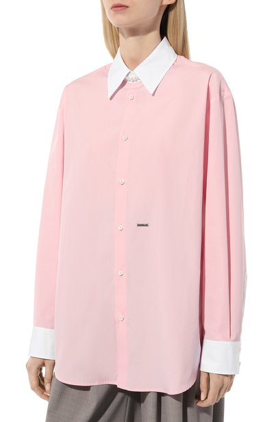 Хлопковая рубашка DSQUARED2, арт. S72DL0745/S36275, фото 3