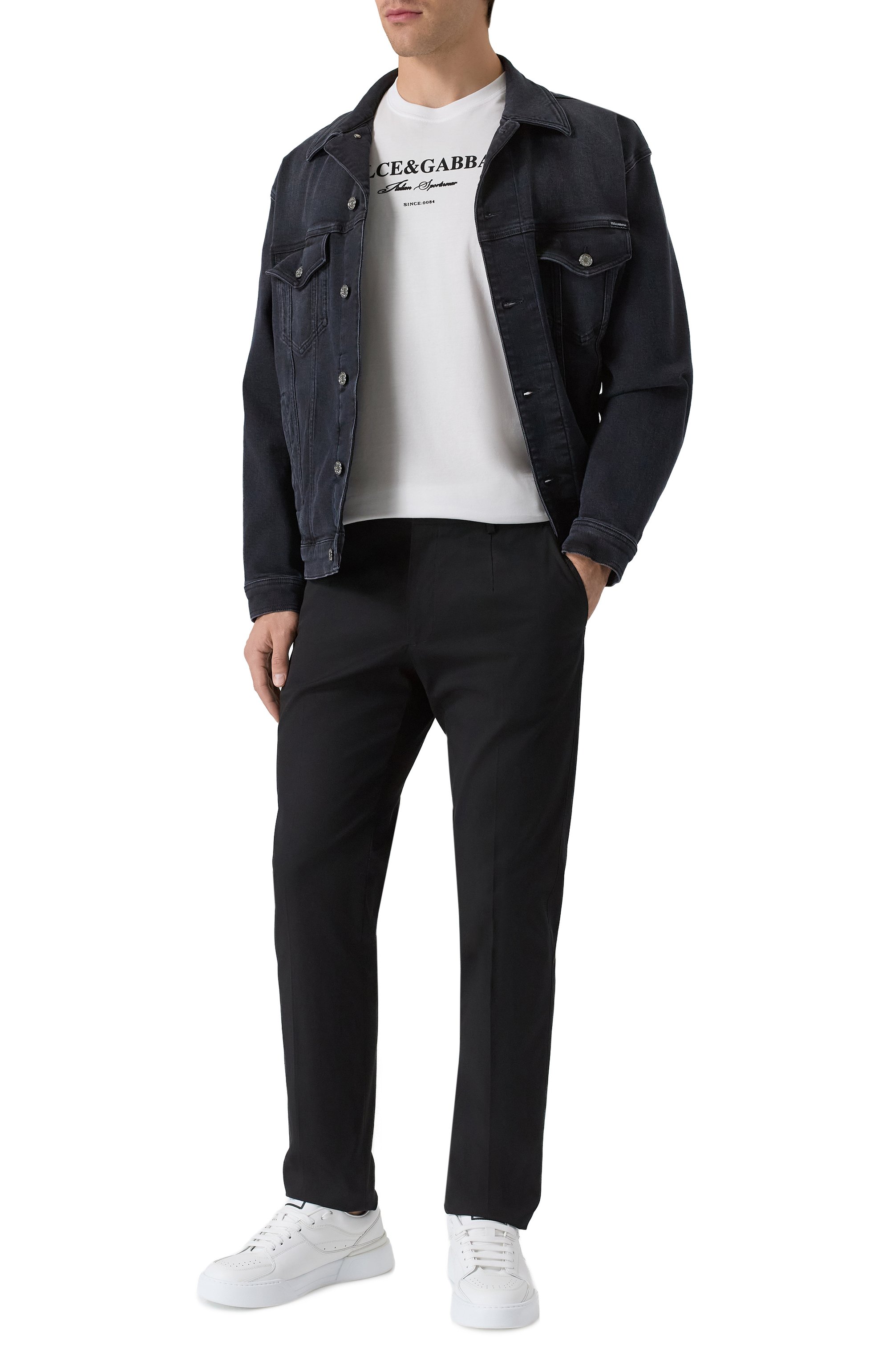 Хлопковая футболка DOLCE & GABBANA, арт. G8RN8T/G709Y, фото 2