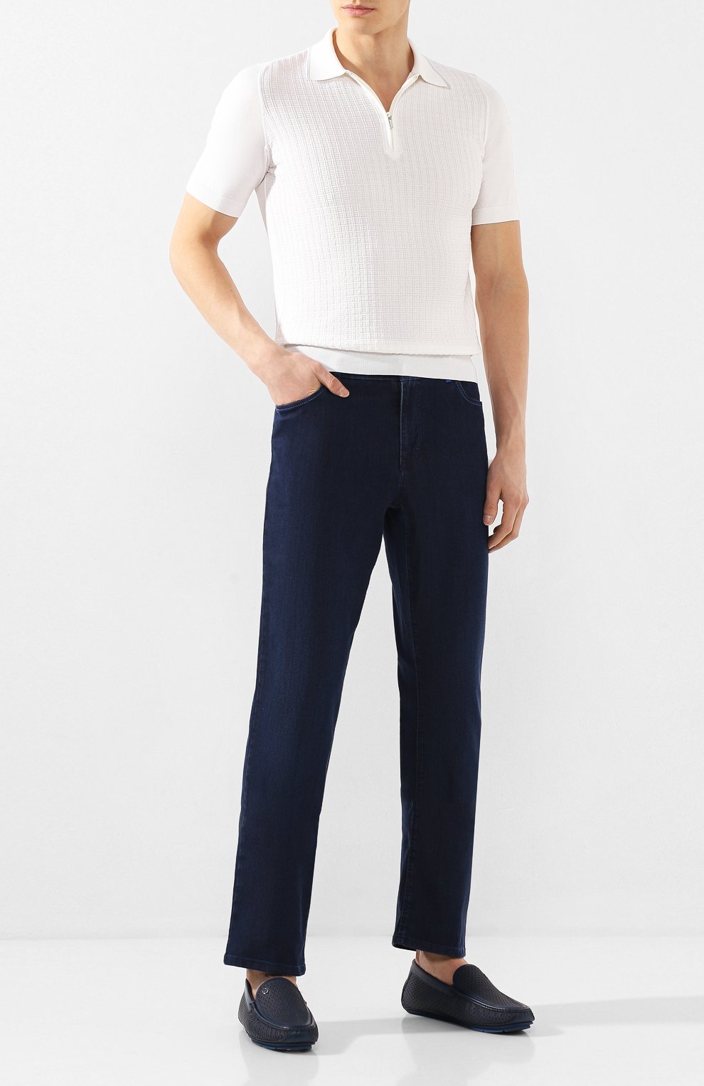 Кожаные мокасины ZILLI, арт. MDT-M041/002, фото 2