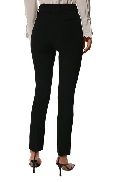 Брюки EMPORIO ARMANI черного цвета по цене 33150 руб., арт. 0NP08T/02013, фото 4 Брюки EMPORIO ARMANI, арт. 0NP08T/02013, фото 4