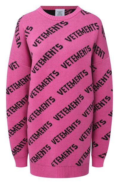 Женский свитер из хлопка и кашемира VETEMENTS, арт. UE51KN200P 1399/W