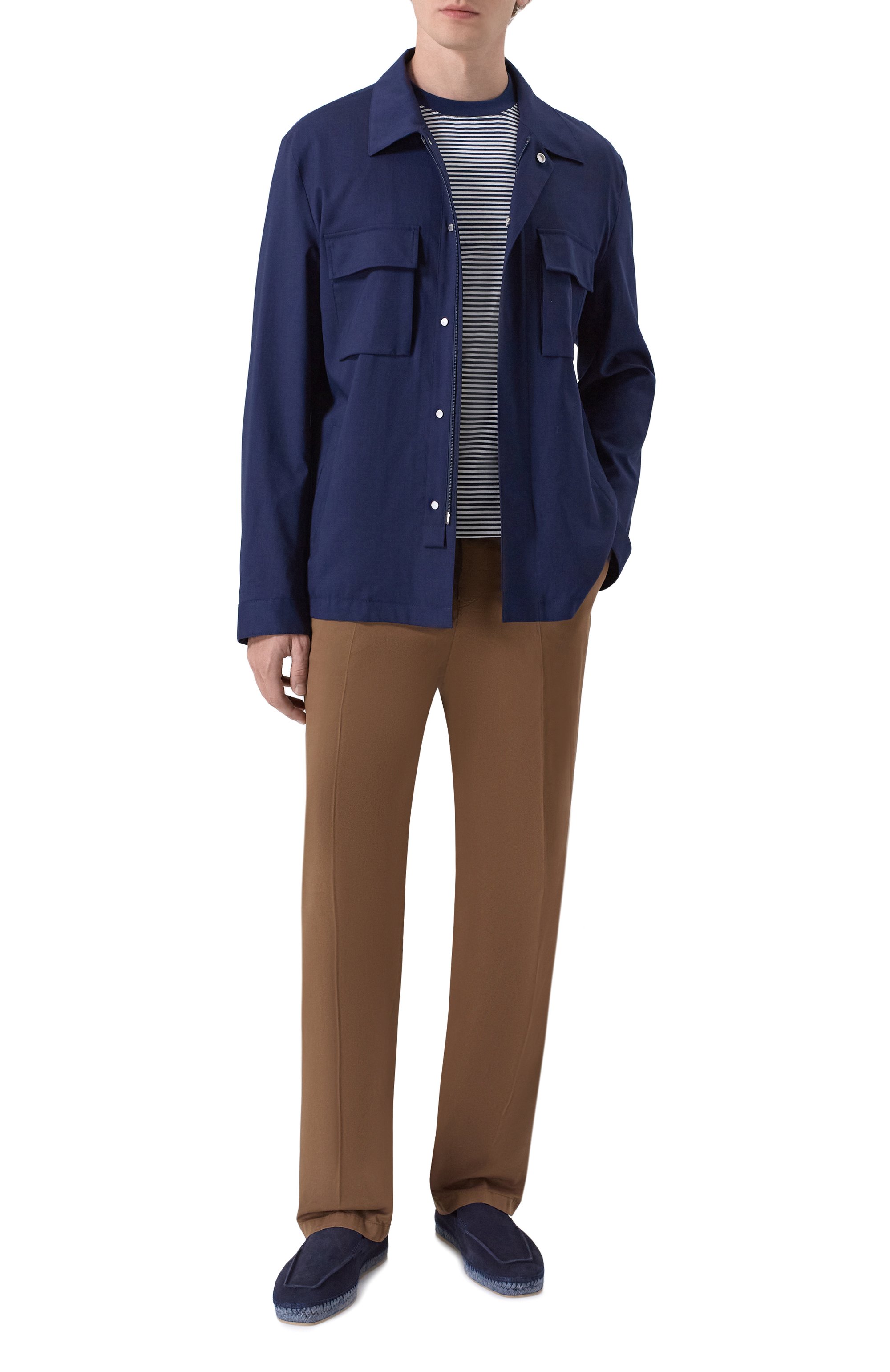 Замшевые эспадрильи KITON, арт. USSA296N0140201, фото 2