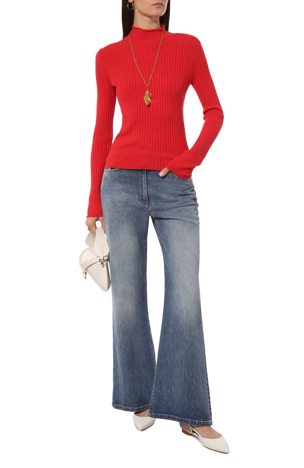 Шерстяная водолазка CHLOÉ, арт. CHC23AMP10/664, фото 2