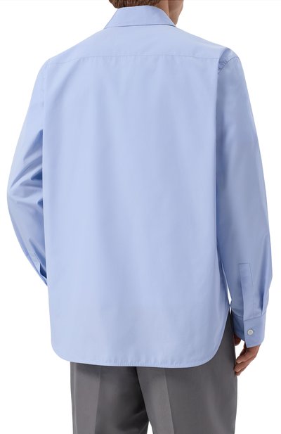 Хлопковая рубашка JIL SANDER, арт. J22DL0352/J45001, фото 4