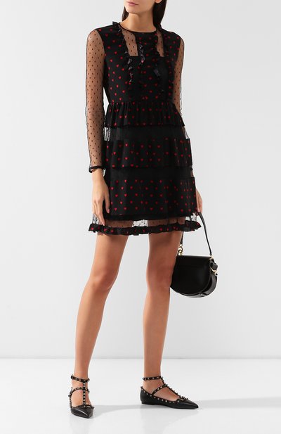 Шелковое платье REDVALENTINO разноцветного цвета по цене 76500 руб., арт. SR3VAG30/4AJ, фото 2 Шелковое платье REDVALENTINO, арт. SR3VAG30/4AJ, фото 2