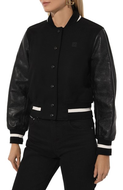 Шерстяной бомбер GIVENCHY, арт. BW00N06Z0R, фото 3