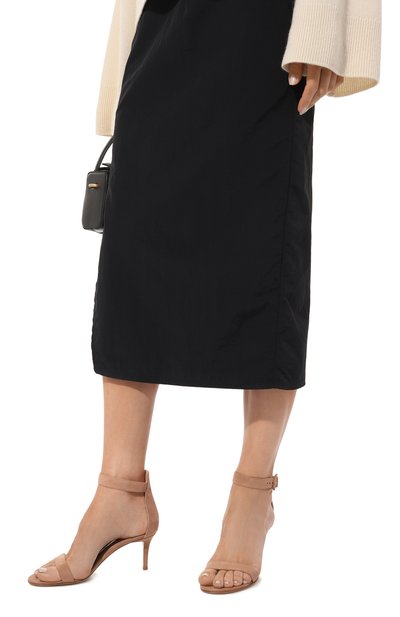 Замшевые босоножки portofino 70 GIANVITO ROSSI, арт. G60088.70RIC.CAMPRAL, фото 3