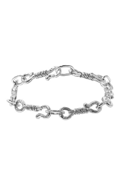 Браслет chains SEVENWORLDS серебряного цвета по цене 32900 руб., арт. SW811/2, фото 3 Браслет chains SEVENWORLDS, арт. SW811/2, фото 3