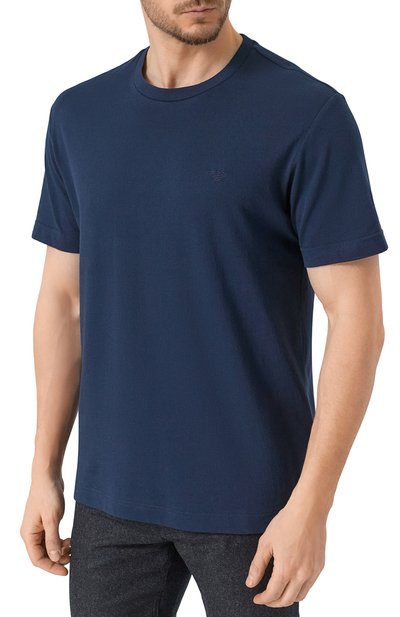 Хлопковая футболка EMPORIO ARMANI, арт. EM000574/AF14107, фото 3