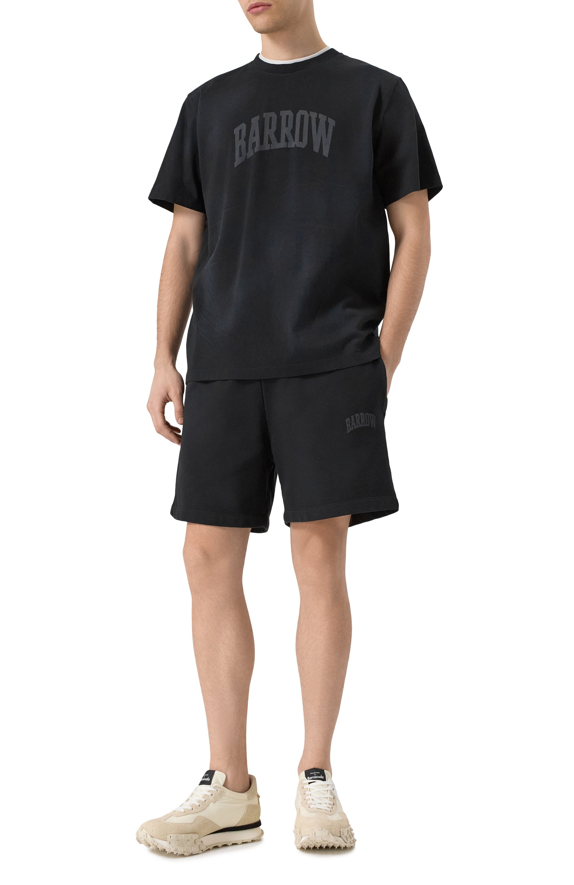 Хлопковые шорты BARROW, арт. S5BWMABE046, фото 2
