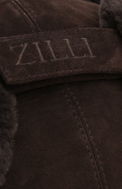 Кашемировая шапка с меховой отделкой ZILLI, арт. MHQ-0RS00-01003/2001, фото 3