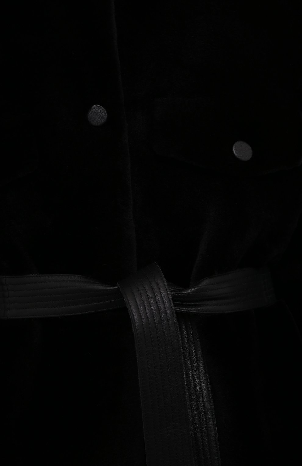 Шуба из меха норки YVES SALOMON черного цвета по цене 1165000 руб., арт. 22WYM30590VFRX, фото 5 Шуба из меха норки YVES SALOMON, арт. 22WYM30590VFRX, фото 5