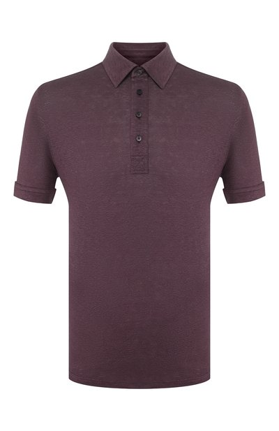 Льняное поло ZEGNA, арт. UU564/723, фото 1