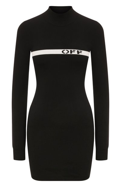 Женское платье из вискозы OFF-WHITE, арт. 0WHI099F24KNI001