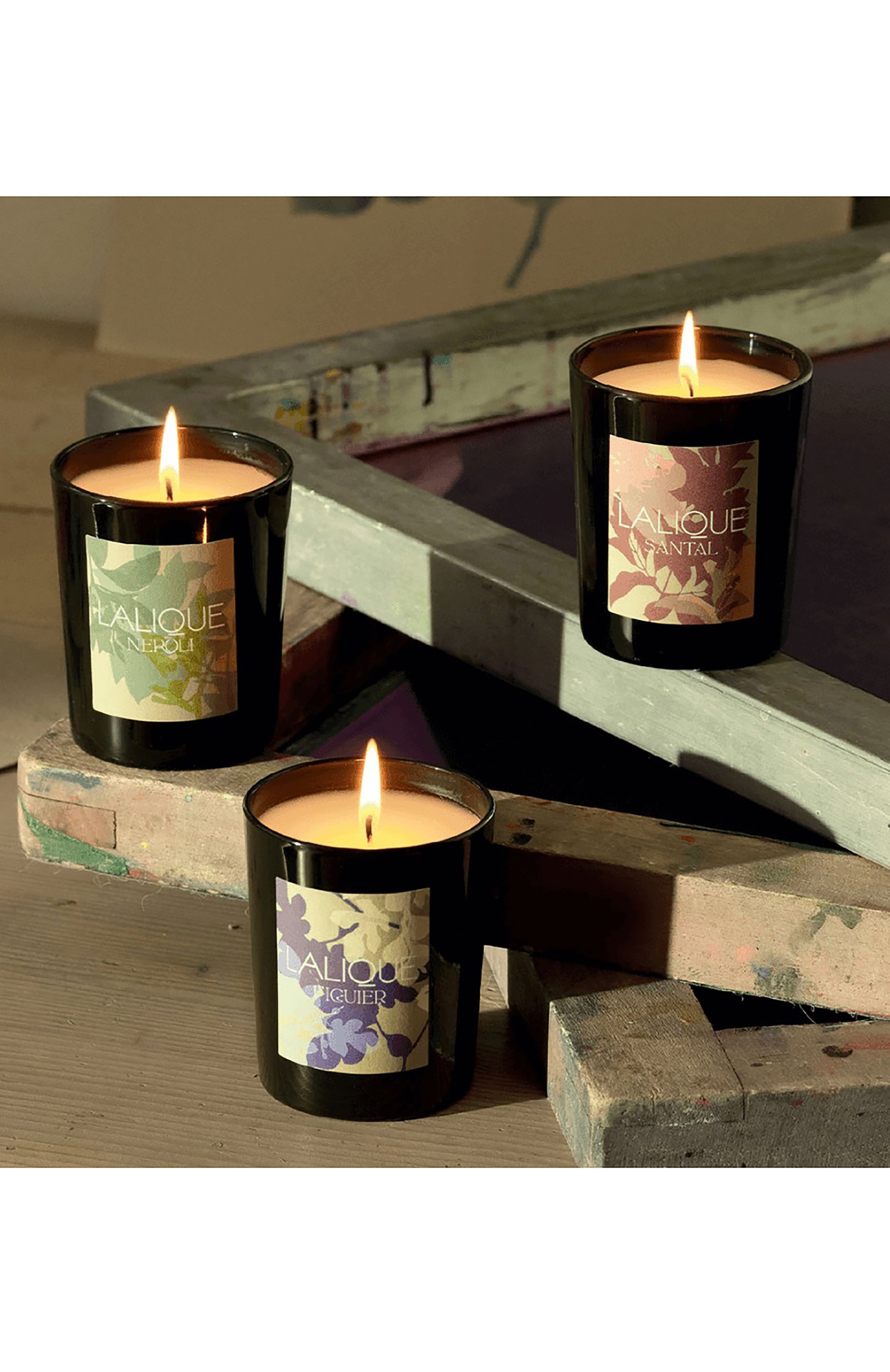 Свеча в стакане figuier amalfi LALIQUE, арт. B40181 ARTIST, фото 3