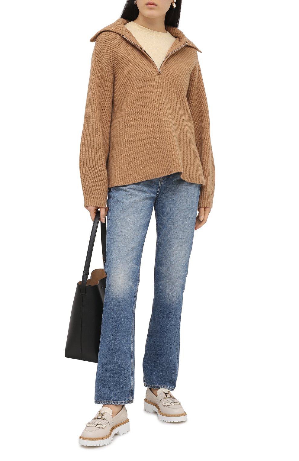 Кожаные лоферы HOGAN, арт. HXW5610DJ40PU9, фото 2