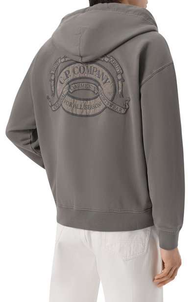 Хлопковая толстовка C.P. COMPANY, арт. 20CMSS218A/0060900, фото 4