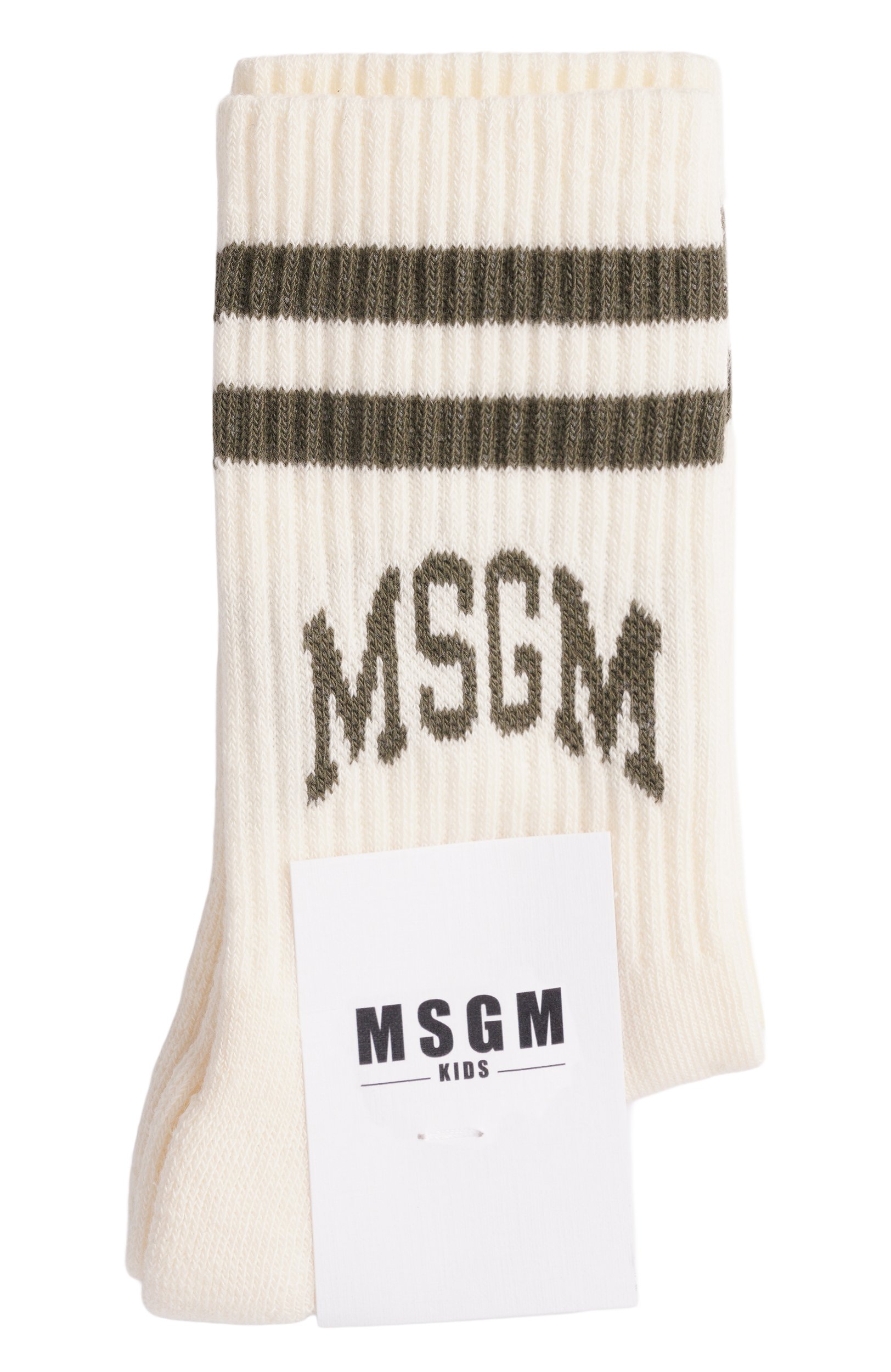 Хлопковые носки MSGM KIDS, арт. F6MSJUS0297, фото 1