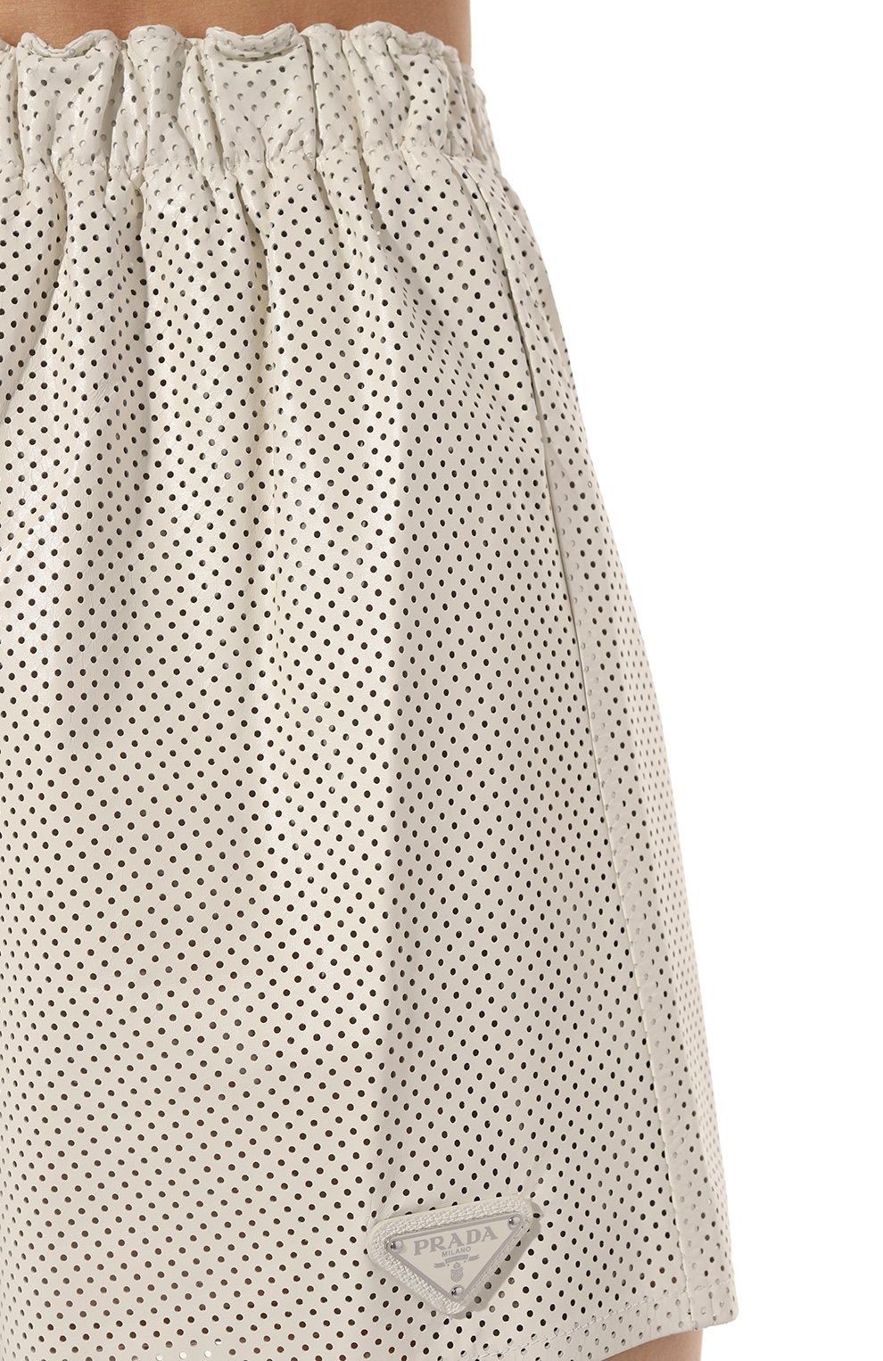 Кожаные шорты PRADA, арт. 52508-1YI1-F0009, фото 5