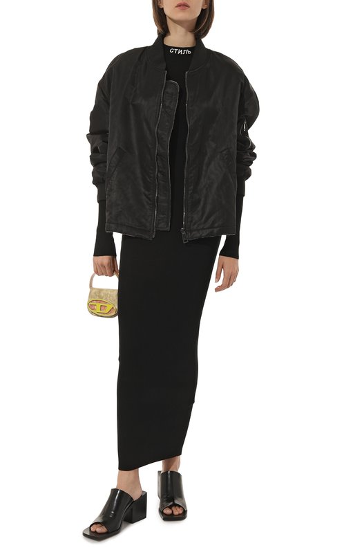 Платье из вискозы Heron Preston Чёрный, фото 2