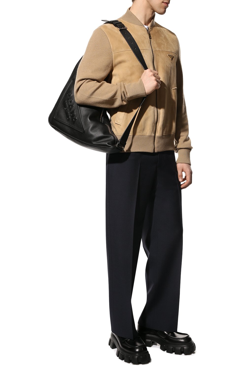 Кожаная сумка PRADA, арт. 2VY007-2BBE-F0002-DLO, фото 3